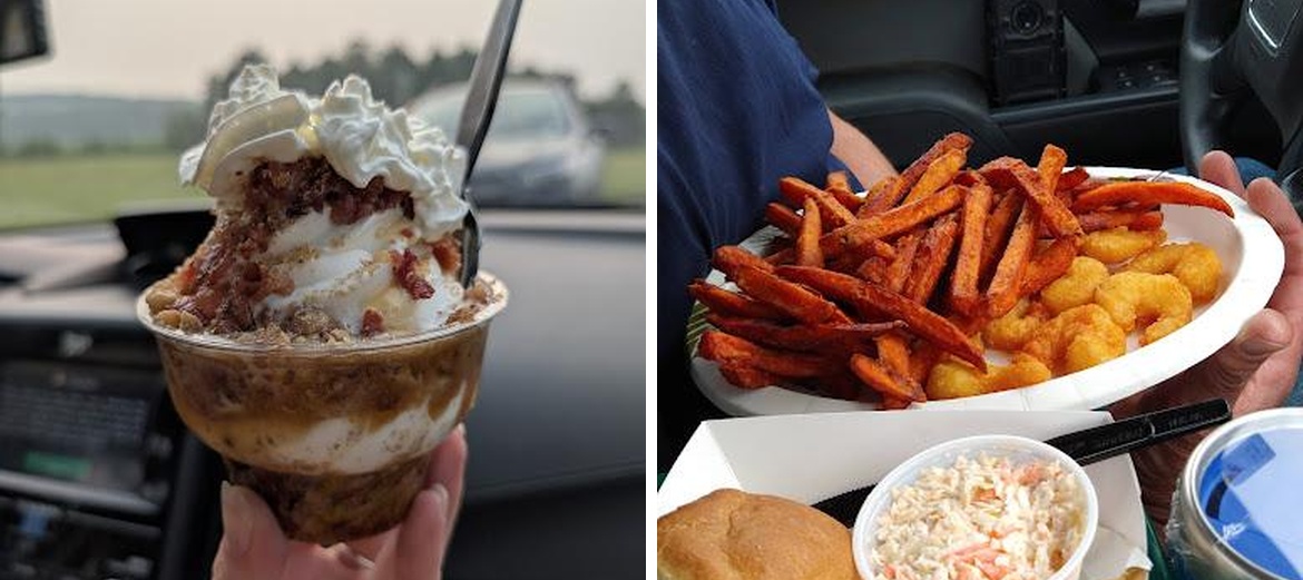 Pine Cone Snack Bar