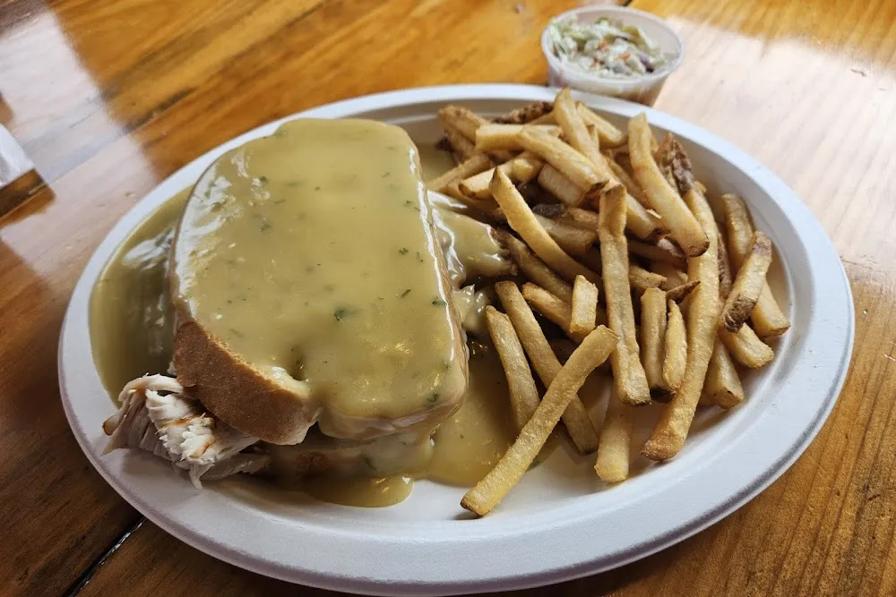 Open Faced Hot Turkey Sandwich
